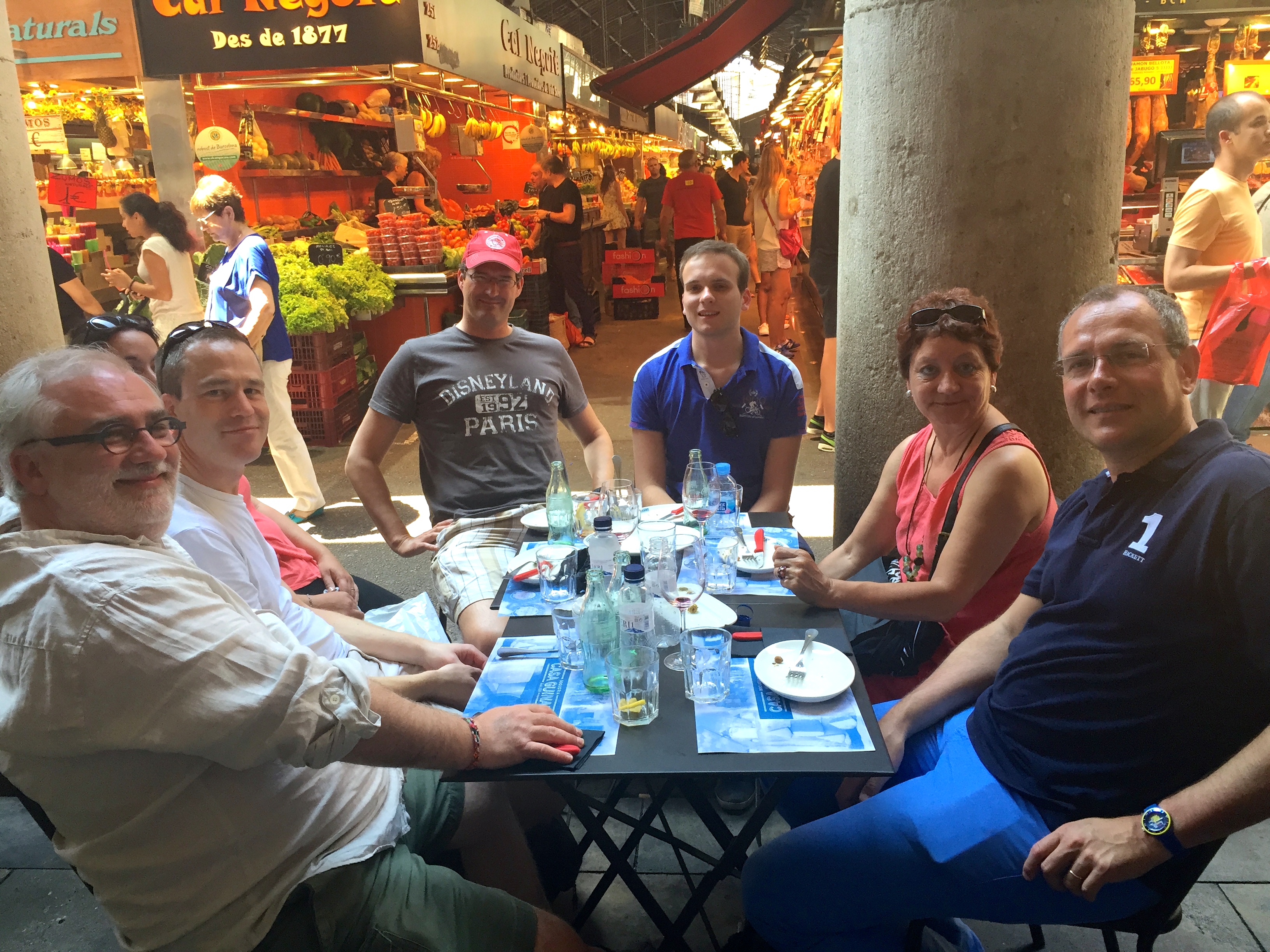 Tapas between consultants in Barcelona