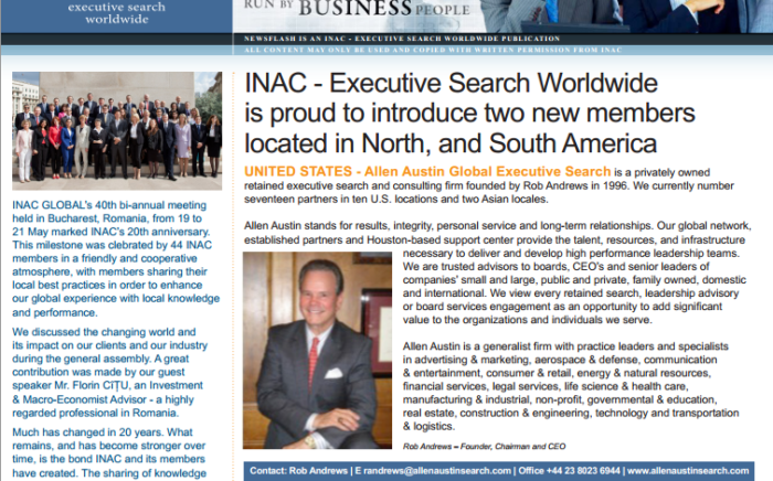 - INAC - NewsFlash June 2012