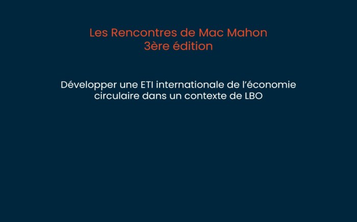 Les Rencontres De Mac Mahon